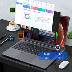 Avis Ninkear PC Portable 15,6" Full HD AMD Ryzen 7 5825U - 16GB RAM, 1TB SSD - Ordinateur Portable