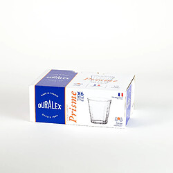 Duralex Prisme - Verre Transparent 22cl (Lot de 6)