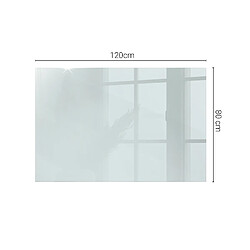 Avis Tulup Table Top - 120x80 cm - Rectangulaire - Transparente - 1 pièce
