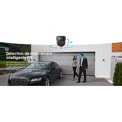 Avis Caméra de Surveillance Exterieur sans fil solaire-3MP 360°PTZ+Panneau Solaire-ANRAN Q1 Gris
