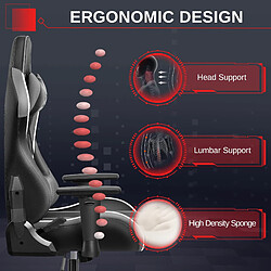 Acheter ByteLike Fauteuil gaming ergonomique - Noir et gris