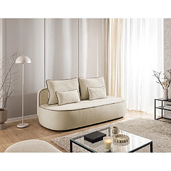 Bestmobilier Laurine - Canapé droit 3 places convertible avec coffre en velours