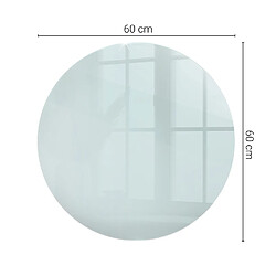 Avis Tulup Plateau Pour Table - fi60 cm - Ronde - Transparente - 1 pièce
