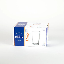 Duralex Unie - Verre transparent 25 cl (lot de 6)
