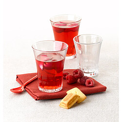 Duralex AMALFI - Tasse en verre transparent 9 cl (Lot de 4)