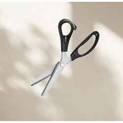 INF Ciseaux de couture professionnels à dents arrondies pour tissu 7 mm pas cher