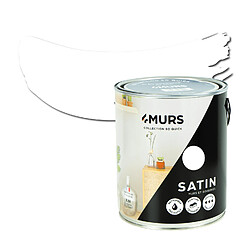 4murs Peinture So Quick - Blanc - 2,5 L