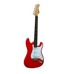 Guitare électrique DIMAVERY ST-203, rouge (26211050)