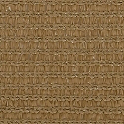 Helloshop26 Voile d'ombrage 160 g/m² taupe 4/5 x 4 m PEHD 02_0009322
