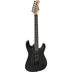 DIMAVERY ST-312 Guitare électrique, noir/noir (26211231)