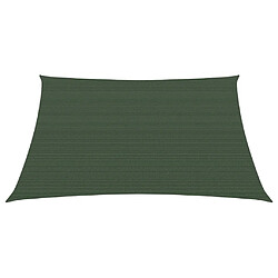 Helloshop26 Voile d'ombrage 160 g/m² vert foncé 2 x 2 m PEHD 02_0009410