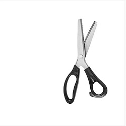 Avis INF Ciseaux de couture professionnels à dents arrondies pour tissu 7 mm