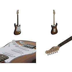 DIMAVERY ST-203 Guitare électrique, sunburst (26211030)