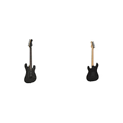 DIMAVERIE ST-203 Guitare électrique, gothik-noir (26211180)