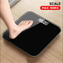 Avis INF Rechargeable Tempered Glass Bathroom Scale with LCD Backlight, Type-C 300mAh, 0.05kg Preci