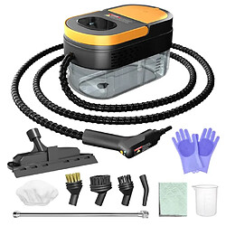Nettoyeur Vapeur à Main 2500W 1600ml - Chauffage 15s - 3.0 Bar - 12 accessoires
