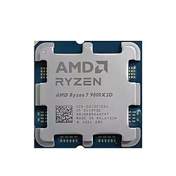 AMD Ryzen7 9800X3D AM5 a carte graphique intégrée sans ventilateur-tray
