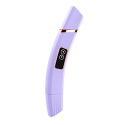 INF Épilateur électrique à double tête - Tondeuse rechargeable avec lame flottante 3D Purple