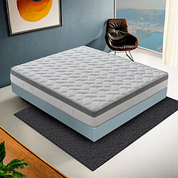 Materassi&Doghe Matelas 135x200 cm à Mémoire de Forme RIGENERA pas cher