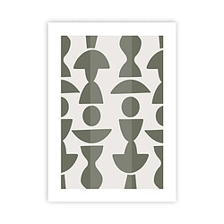 Future Home Affiche papier imprimé abstrait sans cadre