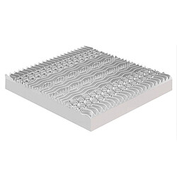 Materassi&Doghe Matelas 160x200 cm Mousse HR - FENIS pas cher