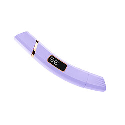 INF Épilateur électrique à double tête - Tondeuse rechargeable avec lame flottante 3D Purple