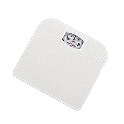 Avis INF Pèse-personne mécanique NS-A06 — Capacité 130KG, surface en cuir, indication analogique ha