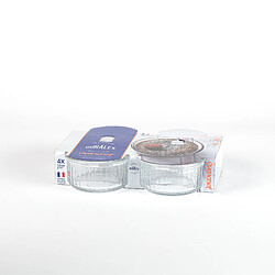 Duralex Ovenchef - Ramequin en verre transparent 24cl (lot de 4) pas cher