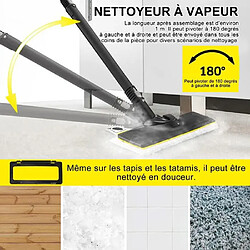 2000W Nettoyeur Vapeur 14 acc, 4 bar, 1.8L, chauffe 30s, autonomie 45min pas cher