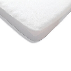 Future Home Protège-matelas imperméable en coton et PVC bonnets 30 cm 100x200cm