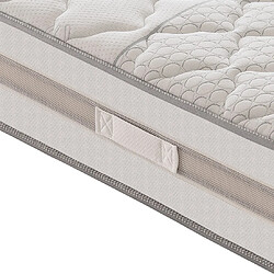 Avis Materassi&Doghe Matelas 160x200 cm Ressorts + Mousse Mémoire PARIGI