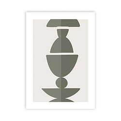 Future Home Affiche papier imprimé abstrait sans cadre