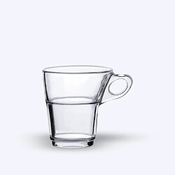 Duralex Caprice - Tasse en verre transparent 9 cl (Lot de 6)