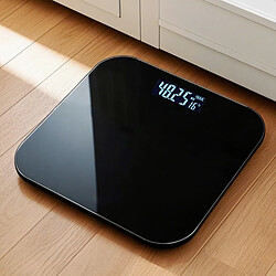 Acheter INF Rechargeable Tempered Glass Bathroom Scale with LCD Backlight, Type-C 300mAh, 0.05kg Preci
