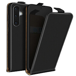 Avizar Étui pour Samsung Galaxy A37 Clapet Vertical Porte-carte Support Noir