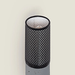 Acheter Ledkia Applique Murale Ciment Dinska Duo Gris