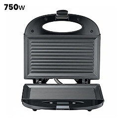 Acheter MELISSA Appareil à Sandwich 750 W Thermostat Auto et Plaques Antiadhésives Noir