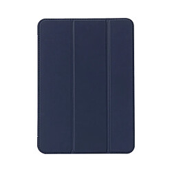 Decoded Étui pour iPad 13 M4 / M5 avec Support Pliable Design Slim Texturé Bleu