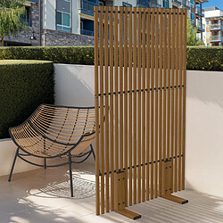 Idmarket PARAVENT EXT 150x80CM BOIS