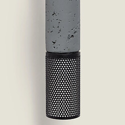 Ledkia Applique Murale Ciment Dinska Duo Gris pas cher