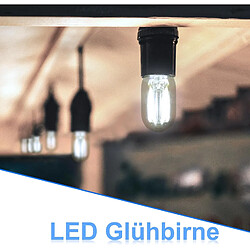 ZMH LED Vintage E14 T22 2w 6000k Blanc Froid Style Edison Non Dimmable - Lot De 2