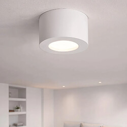 Ledkia Plafonnier LED 8W Rond Tokkai Ø 105 mm 2700K Blanc Blanc chaud