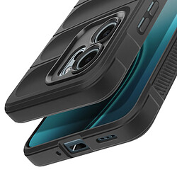 Avis Avizar Coque pour Oppo Reno 14 F / 14 FS Design Texturé en Relief Noir