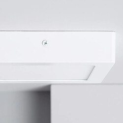 Ledkia Plafonnier LED Carré 12W 170x170 mm 3000K Blanc chaud