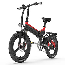 Vélo Électrique Pliable Lankeleisi G650 750W, Batterie 48V 12,8Ah,110km Urbain Quotidien