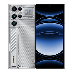 OUKITEL C61 GT Smartphone 8/256GB, 6.88" 90Hz, 5150mAh, NFC, Android 15, 4G Argenté