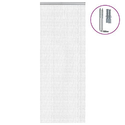 vidaXL Moustiquaire de porte à chaîne 80x221 cm aluminium