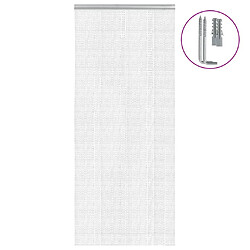 vidaXL Moustiquaire de porte à chaîne 90x220 cm aluminium