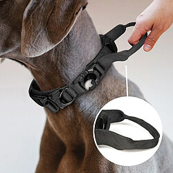 INF Collier pour animaux compatible avec AirTag, collier tactique en nylon réglable, anti-évas pas cher