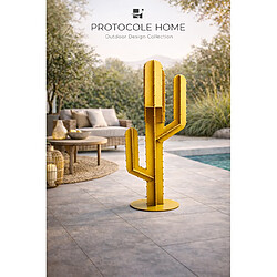 Acheter PROTOCOLE HOME Cactus décoratif extérieur en acier 2 mm, peinture thermolaquée, hauteur 1 m